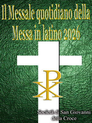cover image of Il Messale quotidiano della Messa in latino 2026
